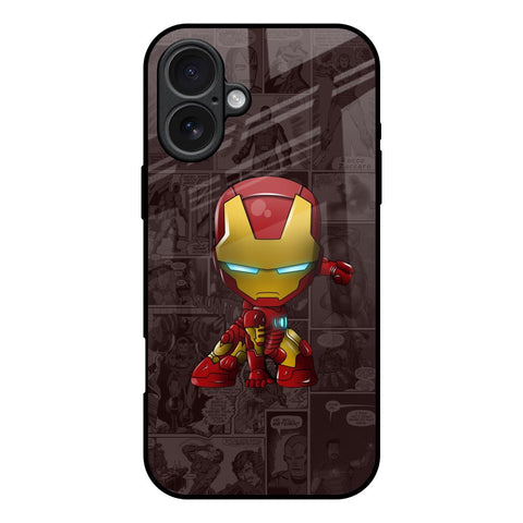 Angry Baby Super Hero iPhone 17 Glass Back Cover Online