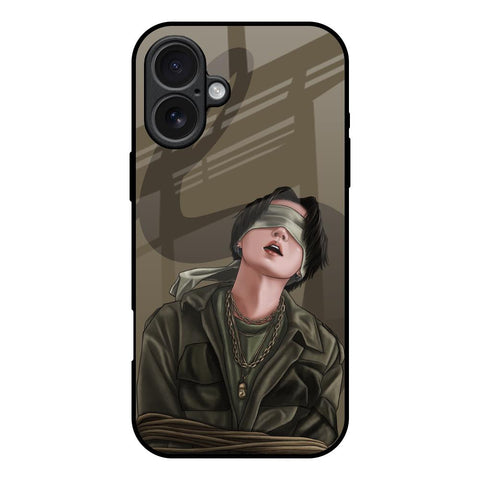 Blind Fold iPhone 17 Glass Back Cover Online