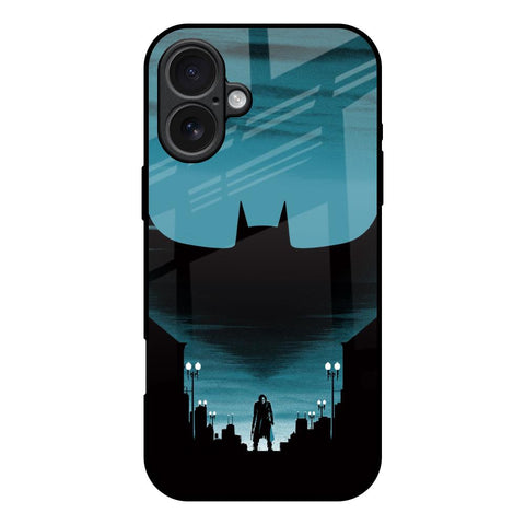Cyan Bat iPhone 17 Glass Back Cover Online