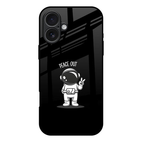 Peace Out Astro iPhone 17 Glass Back Cover Online
