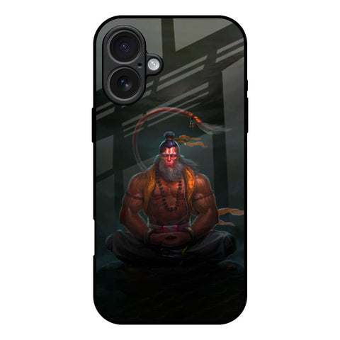 Lord Hanuman Animated iPhone 17 Glass Back Cover Online