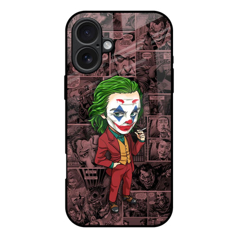 Joker Cartoon iPhone 17 Glass Back Cover Online