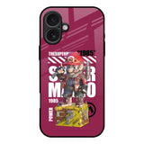 Gangster Hero iPhone 17 Glass Back Cover Online