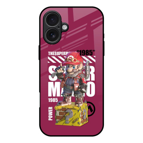 Gangster Hero iPhone 17 Glass Back Cover Online