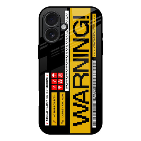 Aircraft Warning iPhone 17 Glass Back Cover Online