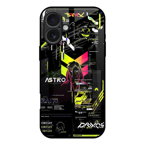 Astro Glitch iPhone 17 Glass Back Cover Online