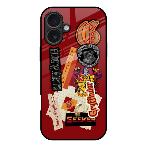 Gryffindor iPhone 17 Glass Back Cover Online