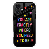 Magical Words iPhone 17 Glass Back Cover Online