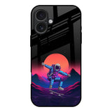 Retro Astronaut iPhone 17 Glass Back Cover Online
