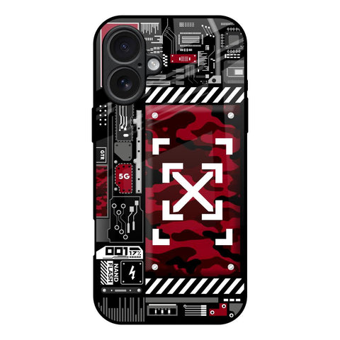 Technology Art iPhone 17 Glass Back Cover Online