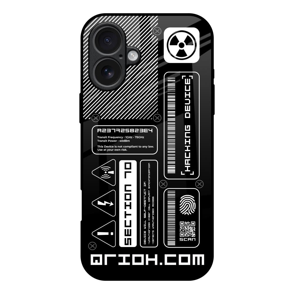 Futuristic Art iPhone 17 Glass Back Cover Online
