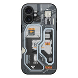 Retro Futuristic iPhone 17 Glass Back Cover Online