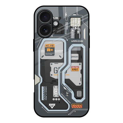 Retro Futuristic iPhone 17 Glass Back Cover Online
