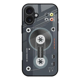 Retro Recorder iPhone 17 Glass Back Cover Online