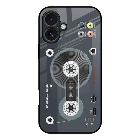 Retro Recorder iPhone 17 Glass Back Cover Online
