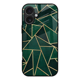 Abstract Green iPhone 17 Glass Back Cover Online