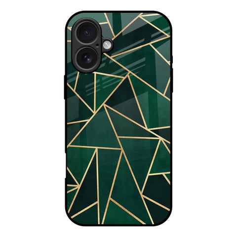 Abstract Green iPhone 17 Glass Back Cover Online