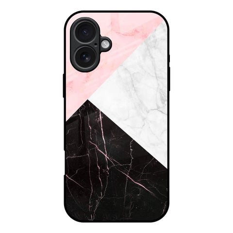 Marble Collage Art iPhone 17 Glass Back Cover Online
