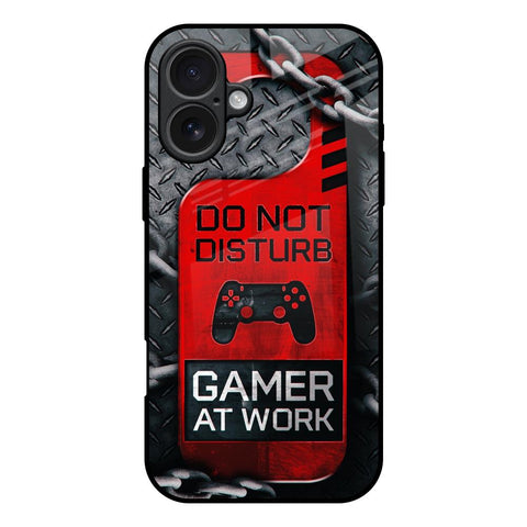 Do No Disturb iPhone 17 Glass Back Cover Online