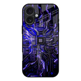 Techno Color Pattern iPhone 17 Glass Back Cover Online