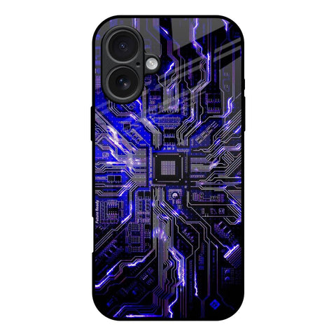 Techno Color Pattern iPhone 17 Glass Back Cover Online