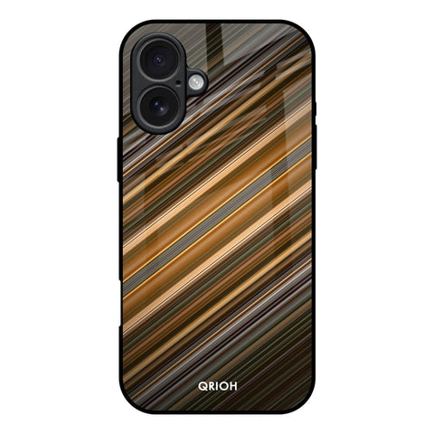 Diagonal Slash Pattern iPhone 17 Glass Back Cover Online