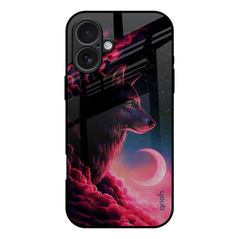 Moon Wolf iPhone 17 Glass Back Cover Online