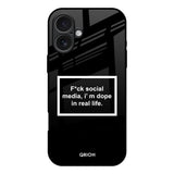 Dope In Life iPhone 17 Glass Back Cover Online