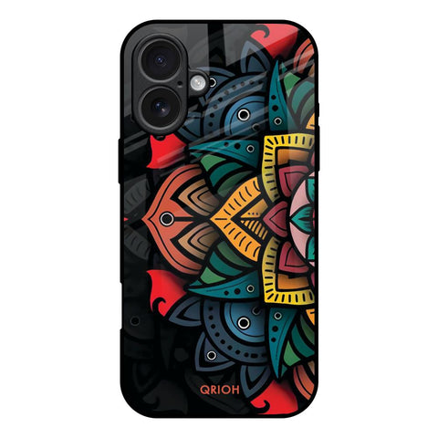 Retro Gorgeous Flower iPhone 17 Glass Back Cover Online