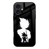 Monochrome Goku iPhone 17 Glass Back Cover Online