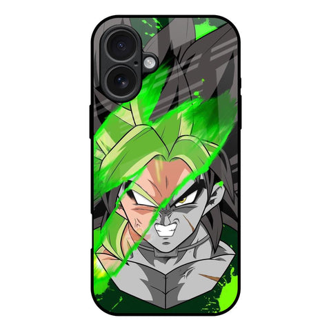 Anime Green Splash iPhone 17 Glass Back Cover Online