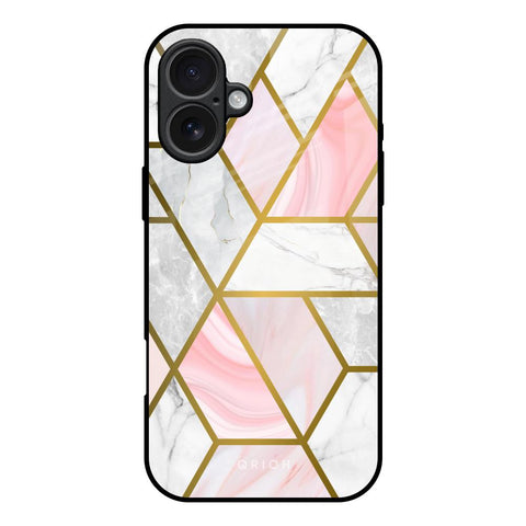 Geometrical Marble iPhone 17 Glass Back Cover Online