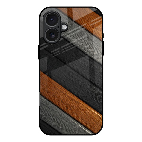 Tri Color Wood iPhone 17 Glass Back Cover Online