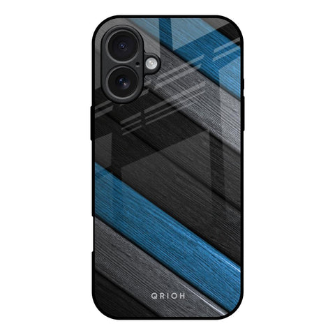 Multicolor Wooden Effect iPhone 17 Glass Back Cover Online