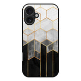 Tricolor Pattern iPhone 17 Glass Back Cover Online