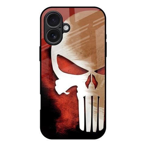 Red Skull iPhone 17 Glass Back Cover Online