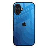 Blue Wave Abstract iPhone 17 Glass Back Cover Online