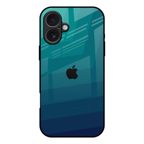 Green Triangle Pattern iPhone 17 Glass Back Cover Online