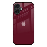 Classic Burgundy iPhone 17 Glass Back Cover Online
