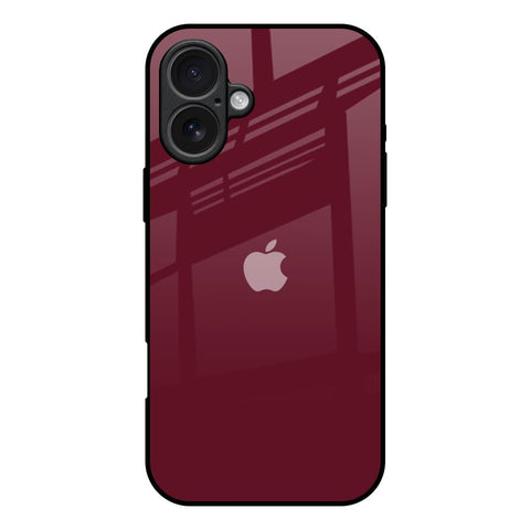 Classic Burgundy iPhone 17 Glass Back Cover Online
