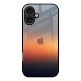 Aesthetic Orange iPhone 17 Glass Back Cover Online