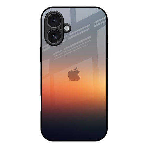 Aesthetic Orange iPhone 17 Glass Back Cover Online