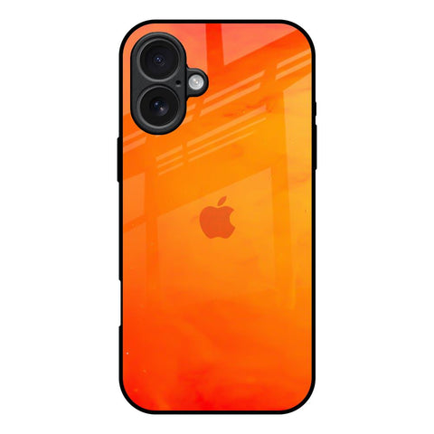 Tangy Orange iPhone 17 Glass Back Cover Online