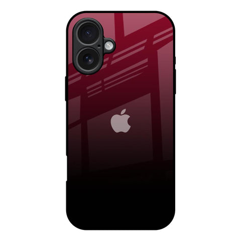 Wine Red iPhone 17 Glass Back Cover Online