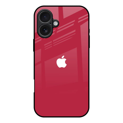 Solo Maroon iPhone 17 Glass Back Cover Online