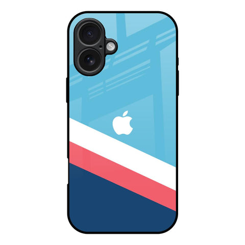 Pink & White Stripes iPhone 17 Glass Back Cover Online