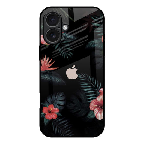 Tropical Art Flower iPhone 17 Glass Back Cover Online