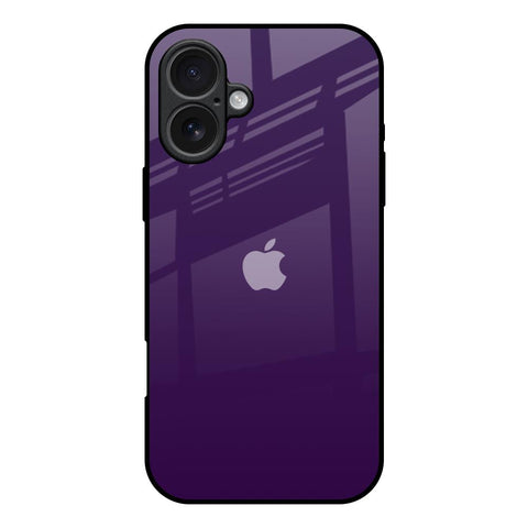 Dark Purple iPhone 17 Glass Back Cover Online