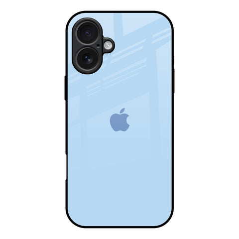 Pastel Sky Blue iPhone 17 Glass Back Cover Online