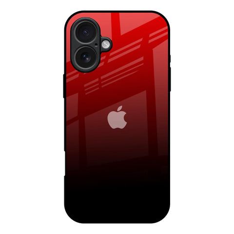 Maroon Faded iPhone 17 Glass Back Cover Online